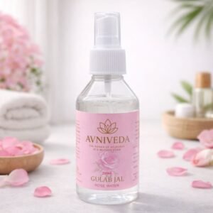 Avniveda Natural Gulab Jal 100% Pure 100ml (Spray)